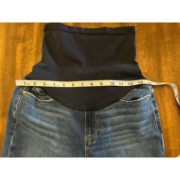 PAIGE Women’s Hoxton Ultra Skinny Medium Wash Jean Secret Fit Belly 29 Maternity - Picture 6 of 11